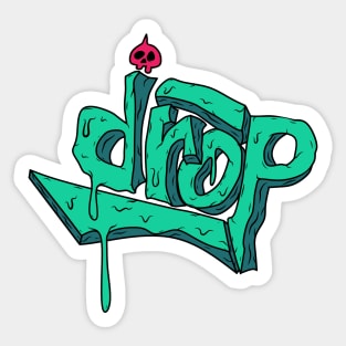 Drop doodle vektor Sticker